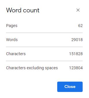 Word count