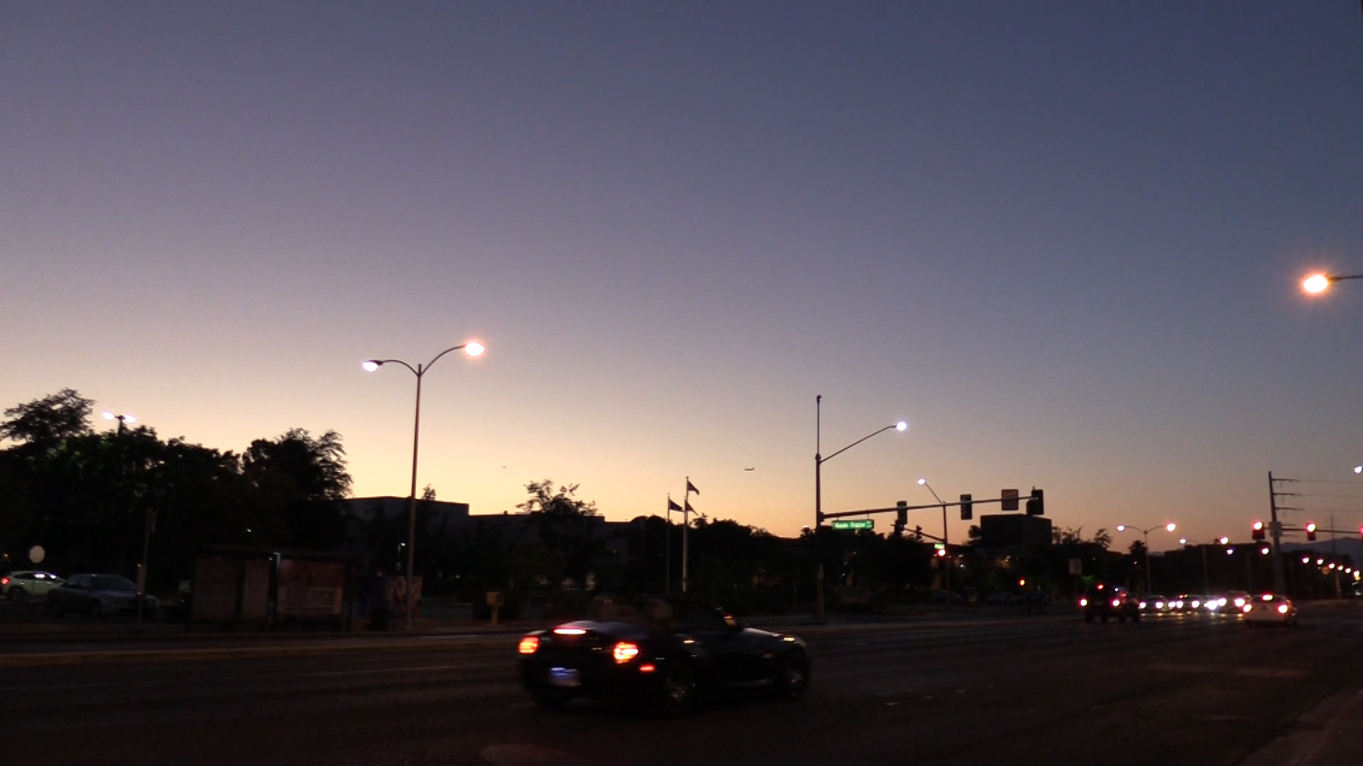 Maryland Parkway sunset