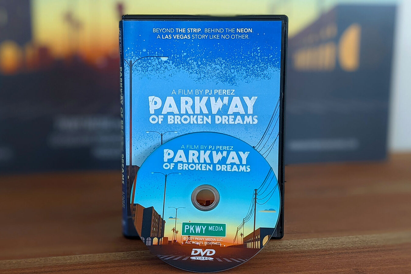 DVD case and disc